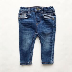 Zara skinny jeans EUC 6-9  months